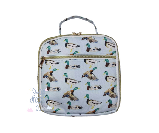 Lunch Box Blue Mallards *PREORDER*