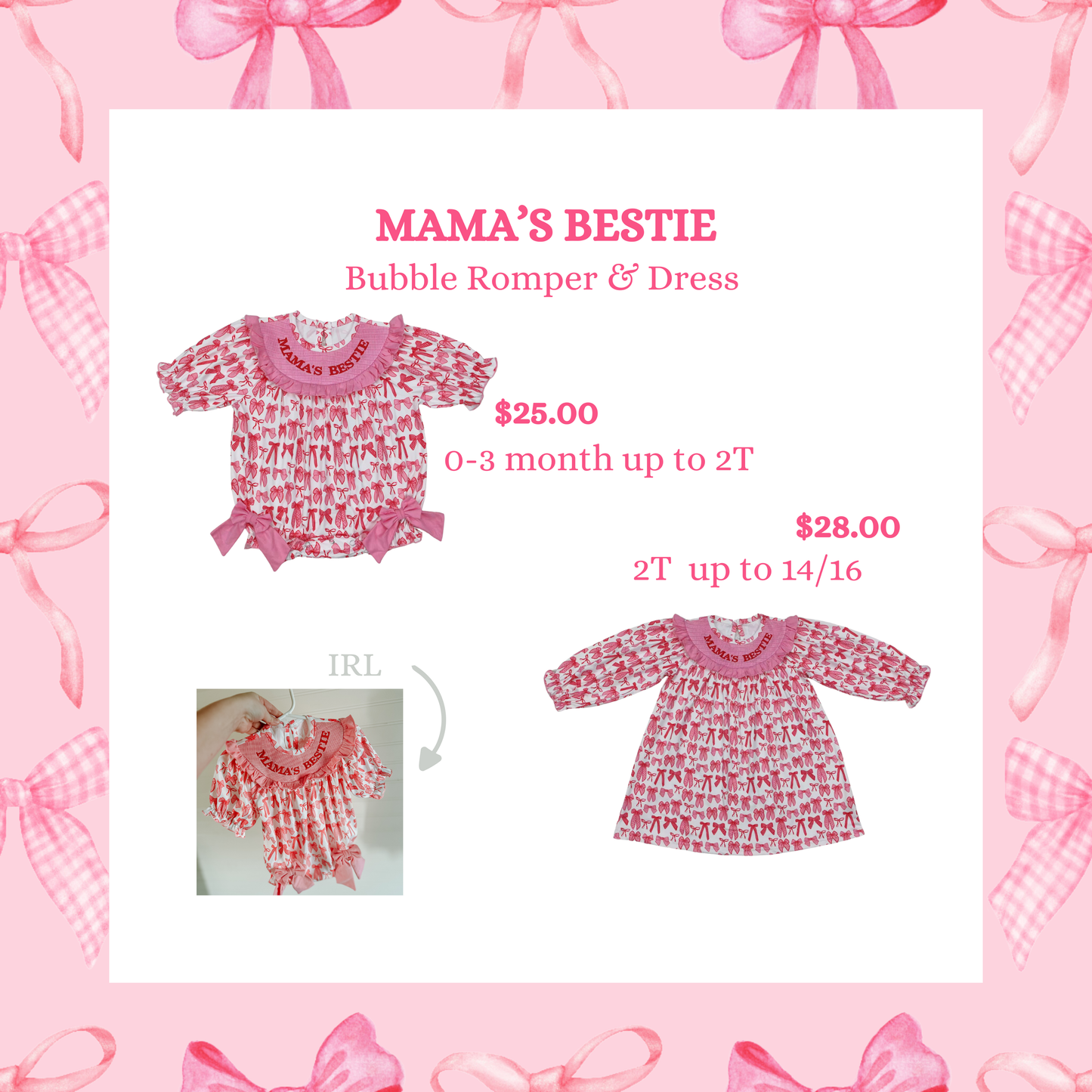 Mama’s Bestie Bubble *PREORDER*